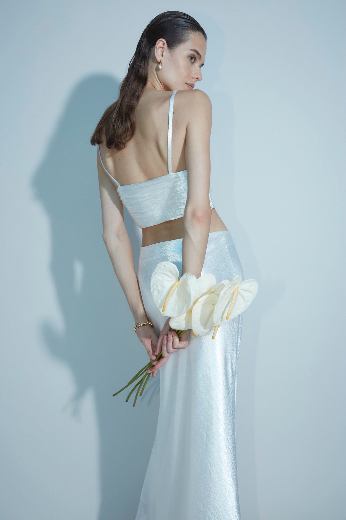 Linda Metallic Skirt