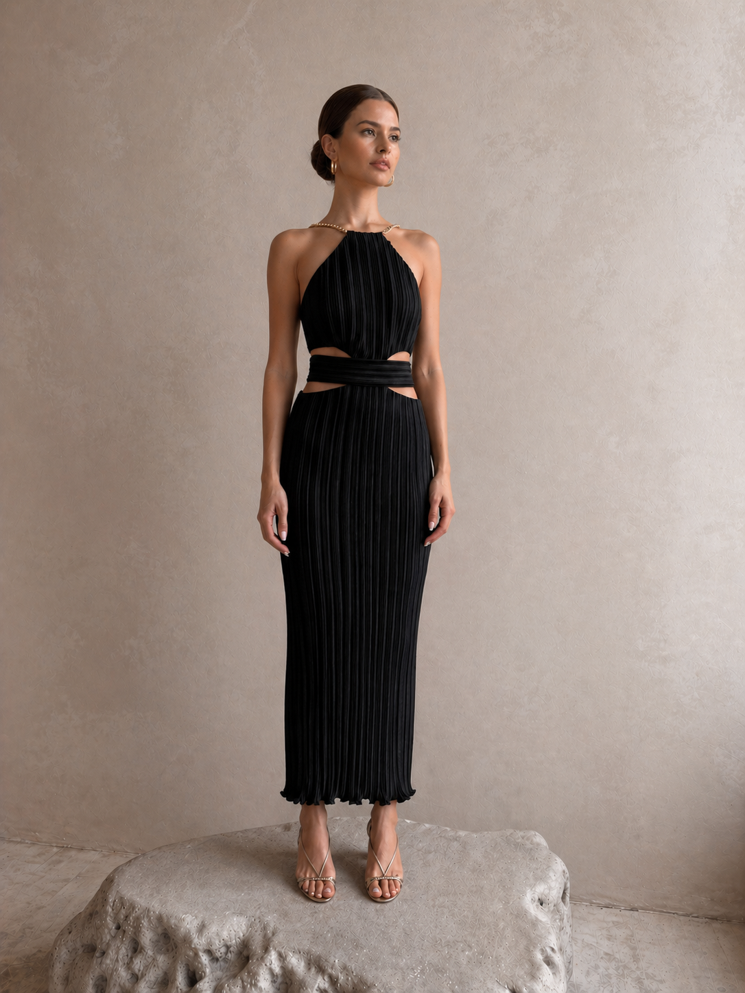Juliana Halter Gown