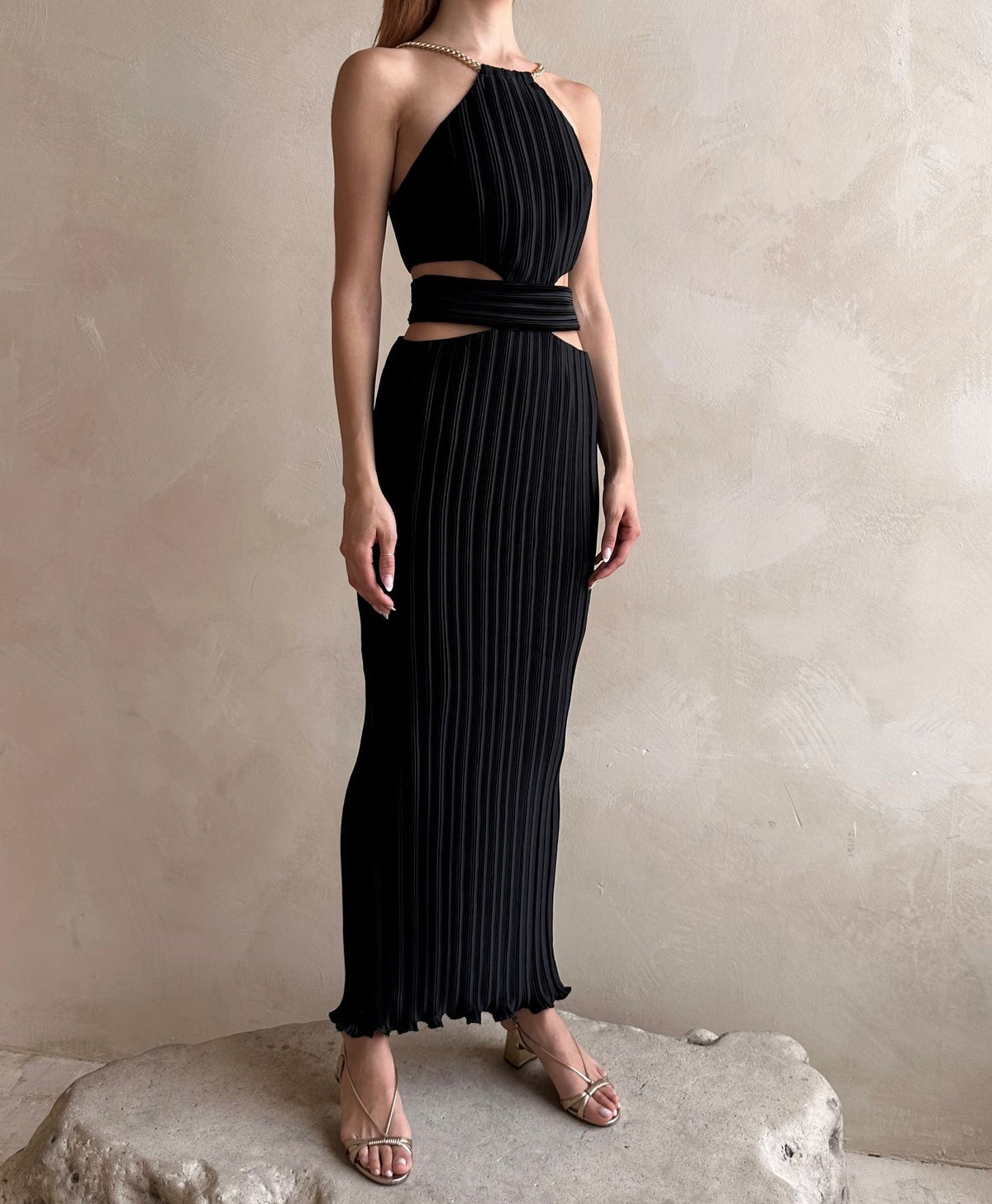 Juliana Halter Gown