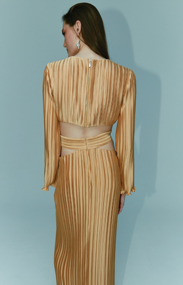 Phillipa Gown Tan