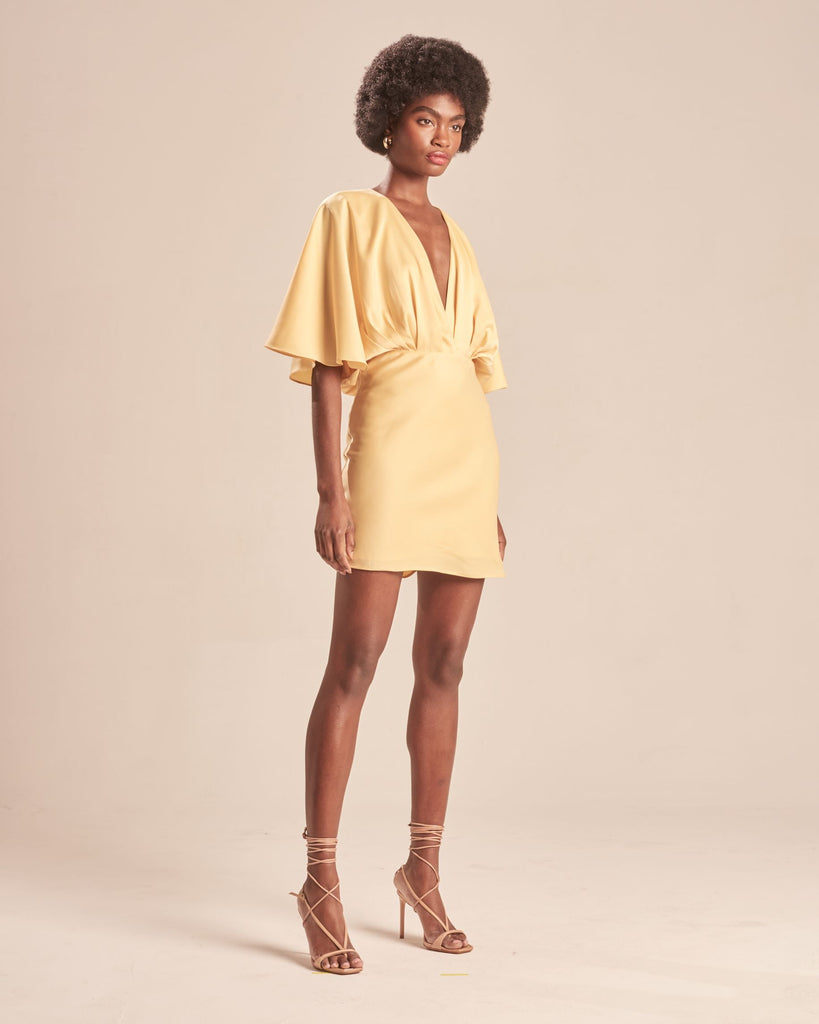 Issa Cape Mini Dress