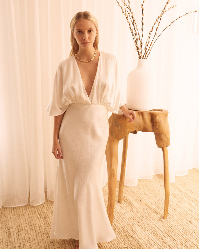 Isabelle Dress White
